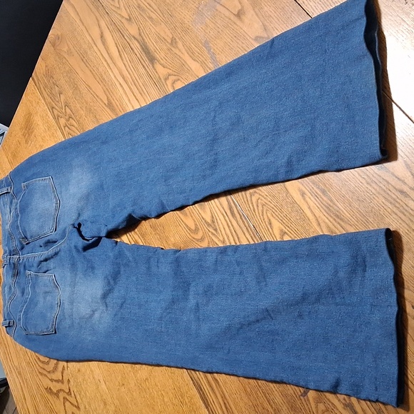 CURVE APPEAL Jeans Womens 8 X 29 BOOT BOOTCUT CUT Preowned BUTTONS - Picture 8 of 8